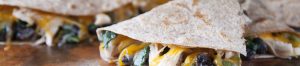 Recipes page - quesadillas