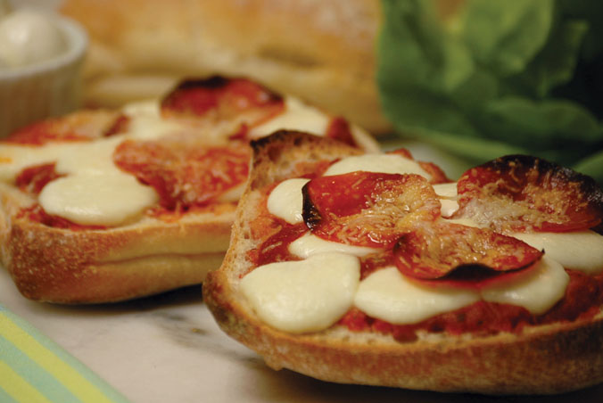 Ciabatta Pizzas