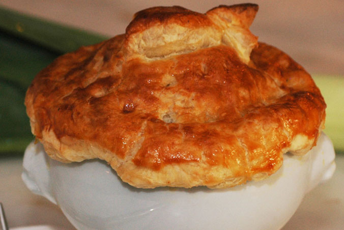Trout and Leek Pot Pies